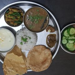 A picture of Veg.Thali.