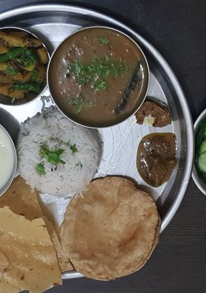 A picture of Veg.Thali.