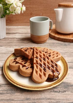Foto resep Waffle Coklat Lembut