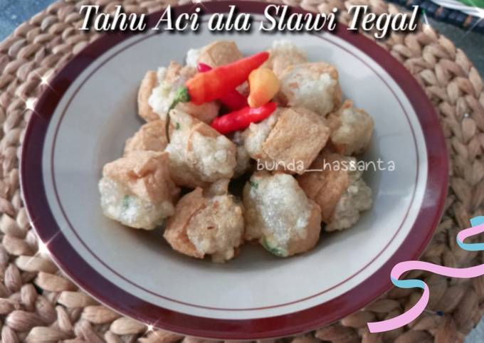 Resep Tahu Aci Mini Ala Slawi Tegal Oleh Septiana Cahyasari Cookpad