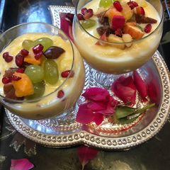 A picture of Mango milk Shake.