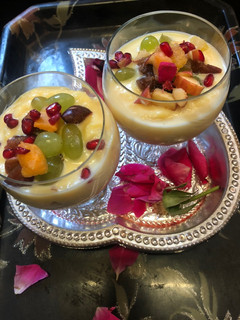 A picture of Mango milk Shake.