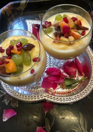 A picture of Mango milk Shake.