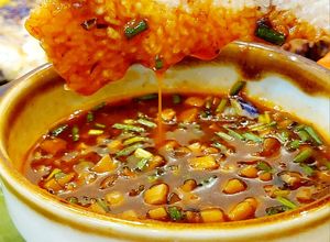 Hình của món Cơm cháy, kho quẹt chay.