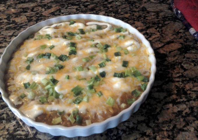 Recipe of Super Quick Homemade Mm..Mm Good Beef Bean/cheese dip