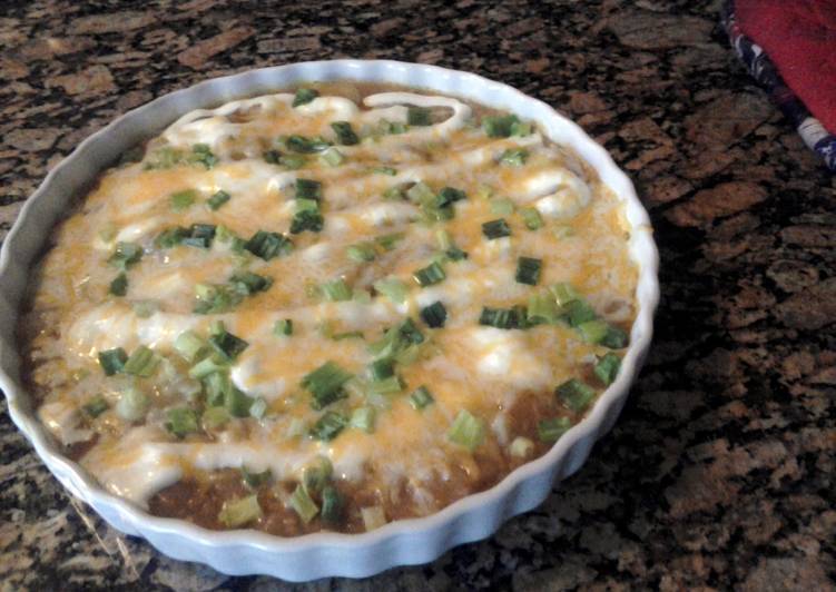 Simple Way to Make Favorite Mm..Mm Good Beef Bean/cheese dip