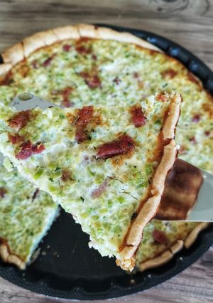Une photo de Quiche au brocoli