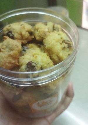 Foto resep Date Almond Cookies / Kuker Kurma Almond