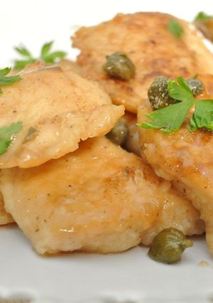 酸豆檸檬雞排 Chicken Piccata 的食譜成品照片