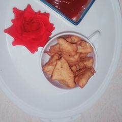 A picture of Potato pakoda.