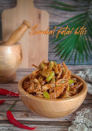 Gambar Sambal petai bilis
