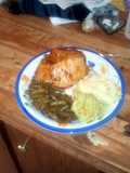 my yummy tummy chops and green beans