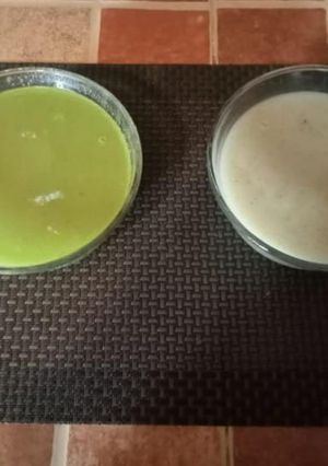 Una foto de Salsa velouté de pollo / velouté de espárragos