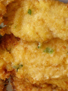 Una foto de Pechuga de pollo empanadas