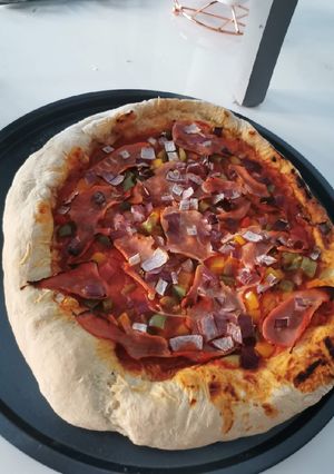 Une photo de Pâte à pizza 🍕