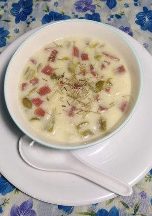 A picture of MILKY VEGGI SOUP 💖.