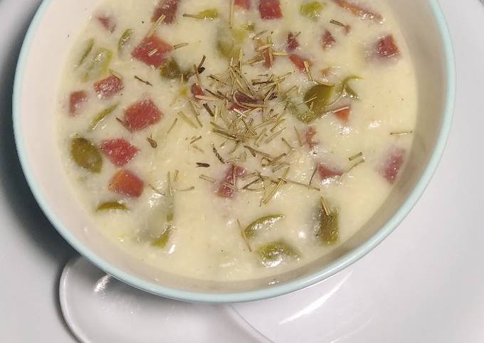How to Make Any-night-of-the-week MILKY VEGGI SOUP 💖
