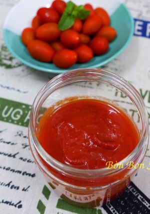 Hình của món Cà Chua Cô Đặc.