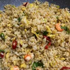 รูปของ Nasi goreng udang