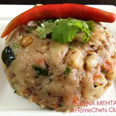 A picture of Rajgira Upma.
