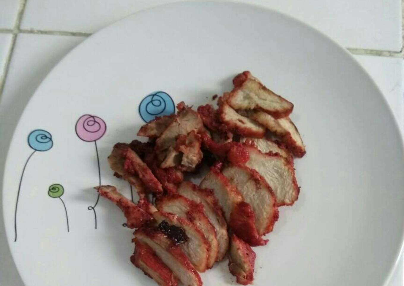 Babi merah madu alala