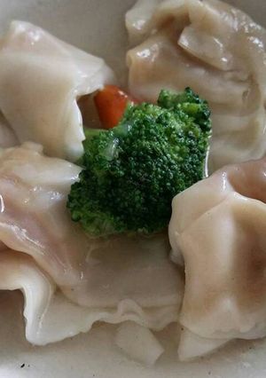 Foto resep Sup Pangsit Tuna