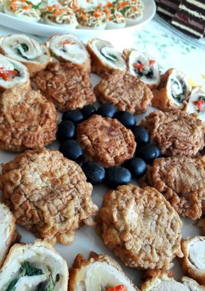 O poză a rețetei Ciuperci pane.