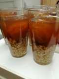 Mote con huesillo con chancaca