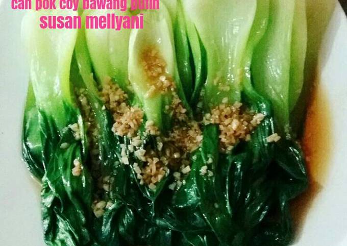 Resep Cah Pok Coy Bawang Putih Menu Diet Gm Day 2 Oleh Susan Mellyani