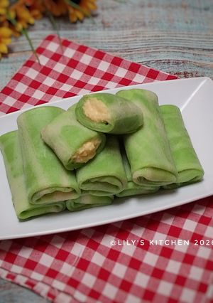 Foto resep 759.Dadar Gulung Isi Vla Vanila