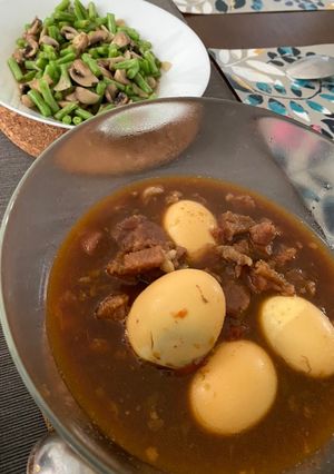 Foto resep Semur Daging Telur (Resep Simple)