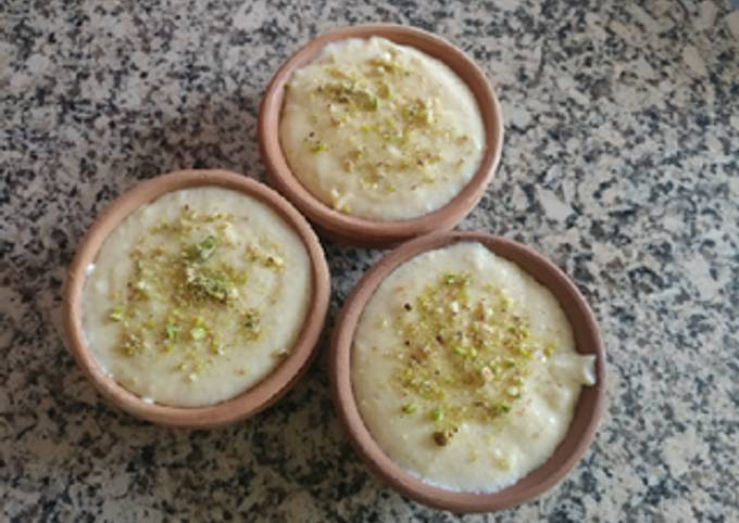 Kheer puri😋 Recipe by Nafeesa Mustafa - Cookpad