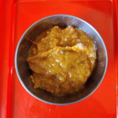 A picture of Lauki tomato pachadi.