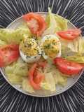 Entrada con Huevos Rellenos