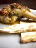 Coda di rana pescatrice Pomodorini e Capperi