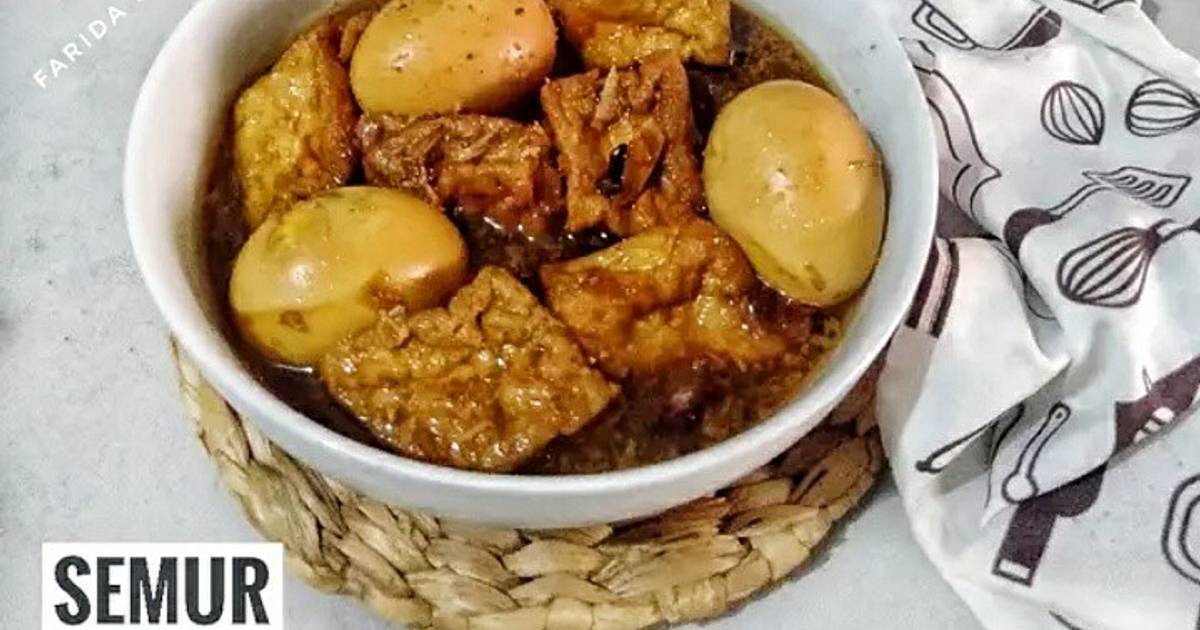 Resep Semur Tahu Telur Wangi Cengkih Kayumanis At Ii Oleh Farida Sulthan Ig Malika