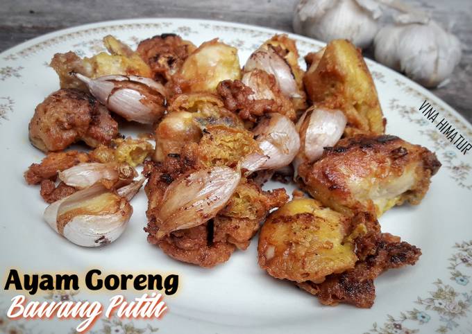 Resep Ayam Goreng Bawang Putih yang Lezat Sekali