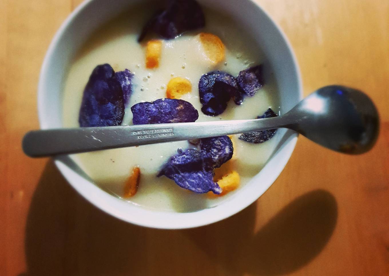 Soupe au chou et Vache-qui-rit au cookeo