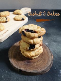 Foto resep Biskuit 3 Bahan