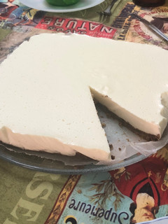 Una foto de Tarta de queso sin horno