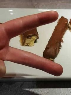 Gluténmentes házi Twix csoki recept fotója