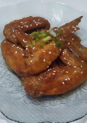 Foto resep Chicken Wings Korea dgn bahan lokal