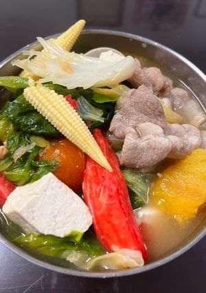 百匯鮮蔬鍋 的食譜成品照片