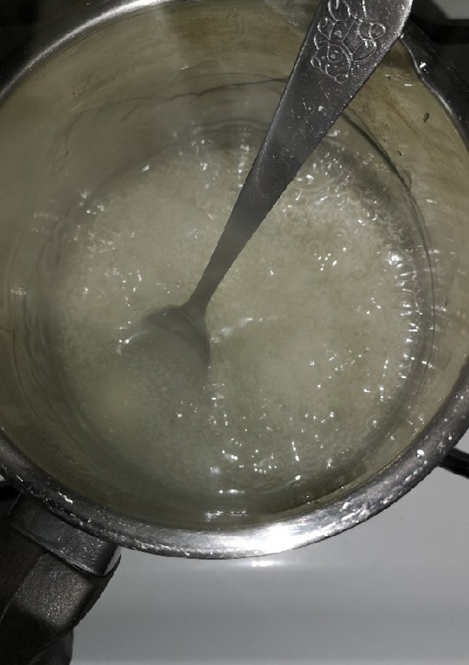 Jégzselé tortára recept fotója