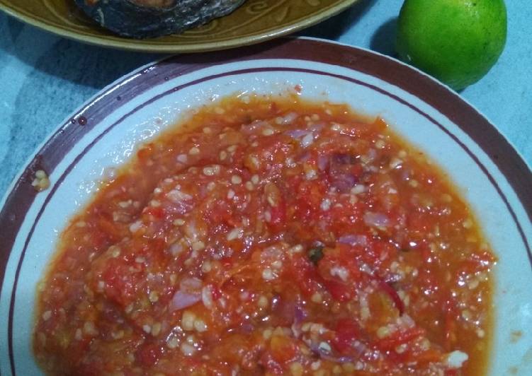 Sambal Jeruk Nipis, Sehat tanpa Minyak