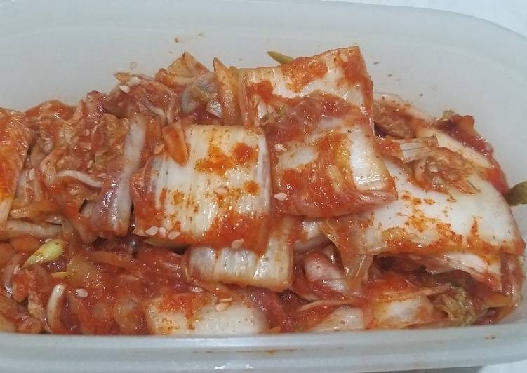 Kimchi homemade