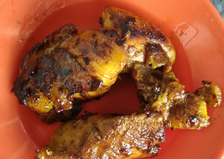 Resep Mudah Ayam lunak bakar Ala Warteg