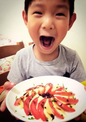 [簡易]義大利卡不里番茄乳酪沙拉 Insalata caprese salad 的食譜成品照片