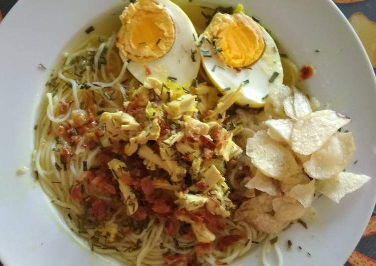 Cara Gampang Menyiapkan Soto Ayam Beningan ala ala yang Enak