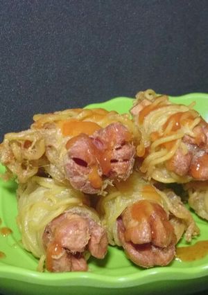 Foto resep Sosgul- sosis gulung mini, simple